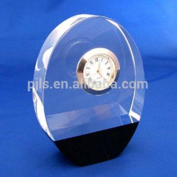 crystal clock gift