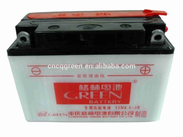 Green brand motorcycle battery for electric motorcycle spare parts china