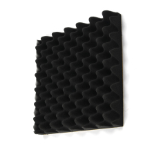 Fireproof Black Industrial Acoustic Egg Crate Foam for Music Recording Studios