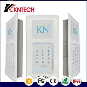 VoIP Waterproof Telephone Intercom Emergency Call Point Clean Room Telephone