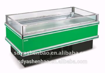 commercial display freezer/supermarket display freezer/supermarket island case/showcase freezer