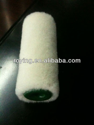 4" wool/velour finger mini paint roller/ MR005
