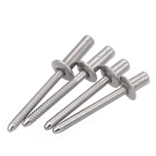 Waterproof Blind Rivets: 2.4mm to 6.4mm x 14mm Dome Head Aluminum Closed End Sealed Type Rivets