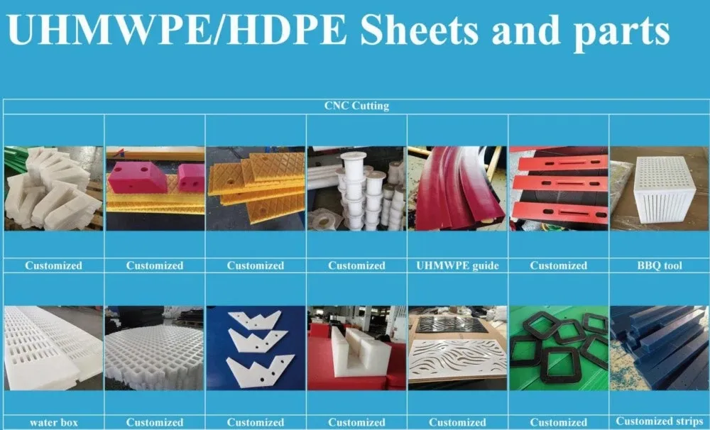 Anti-UV, Non-Rottrening, Flat Marine Fender/Impact Resistant Pads, Dock Sliding Pads