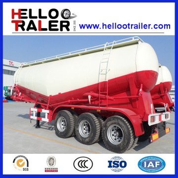 Bulk Cement Lime Powder Tank Semi Trailer for transport