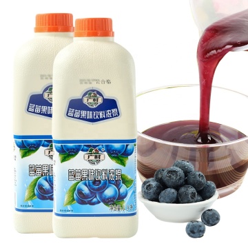 1.9L Guangcun Blueberry Flavor Fruit Juice Concentrate for Bubble Tea: The Perfect Ingredient for Your Beverage Needs