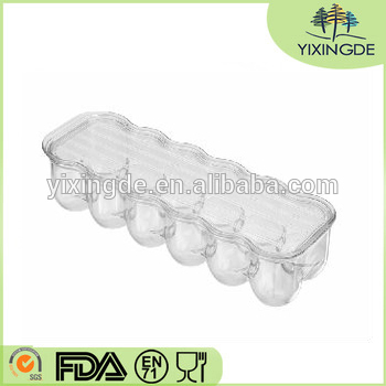 InterDesign 12-Egg Holder Fridge Organizer, Clear