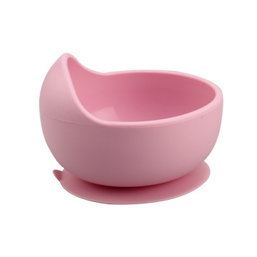 Whole Silicone Baby Feeding Bowl with spoon