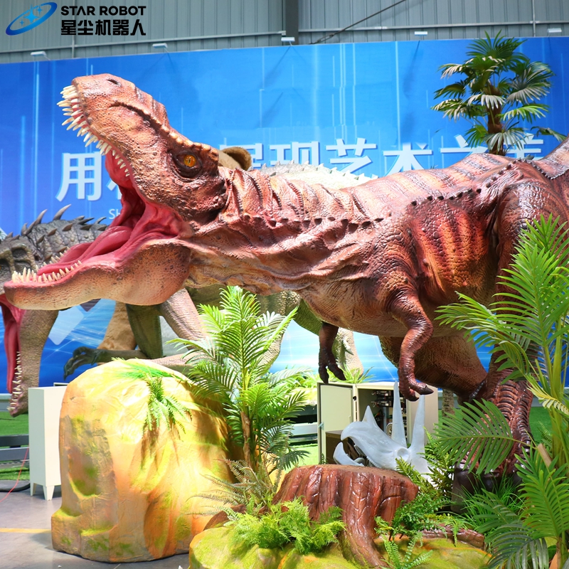 Dinosaurus animatronik yang hidup lifelike animatronic dinosaur