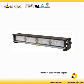 VL02-4 LED Car Visor Strobe Light DC 12V or 24V