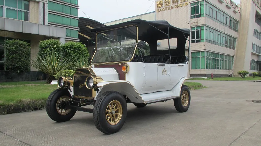 Electric Vintage Car Sightseeing Car