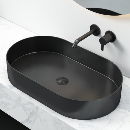 Topmount oval Design Vessel Sink