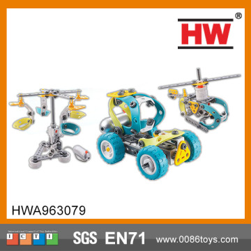 Battery Operation DIY Bricks Car Assembly Games for Kids