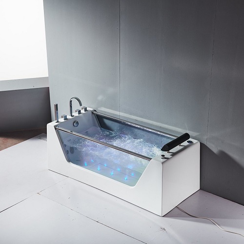 Massage Badewanne Air Jets mit LED-Licht