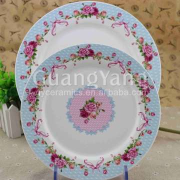 Gift Box With Poly Foam or Gitft Box or Color Box Packaging Porcelain Hand Painted Ceramic Plates