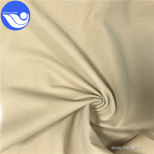 loop velvet fabric poly knit fabric