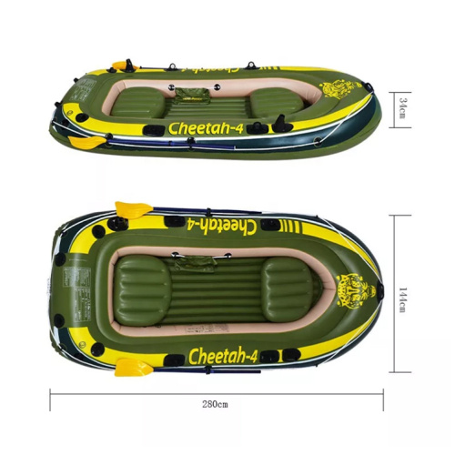 Wyprzedaż Challenger 4 Green Nadmuchiwany łódź