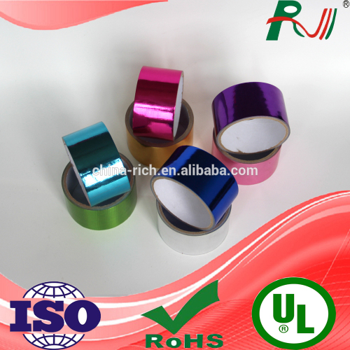 Colorful custom decorative factory laser duct tape