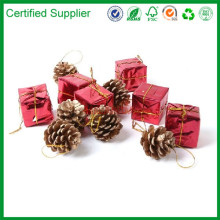 Christmas pine cone ornament