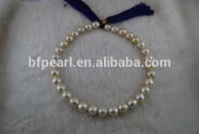 9-10mm AA natural loose south sea pearl strand