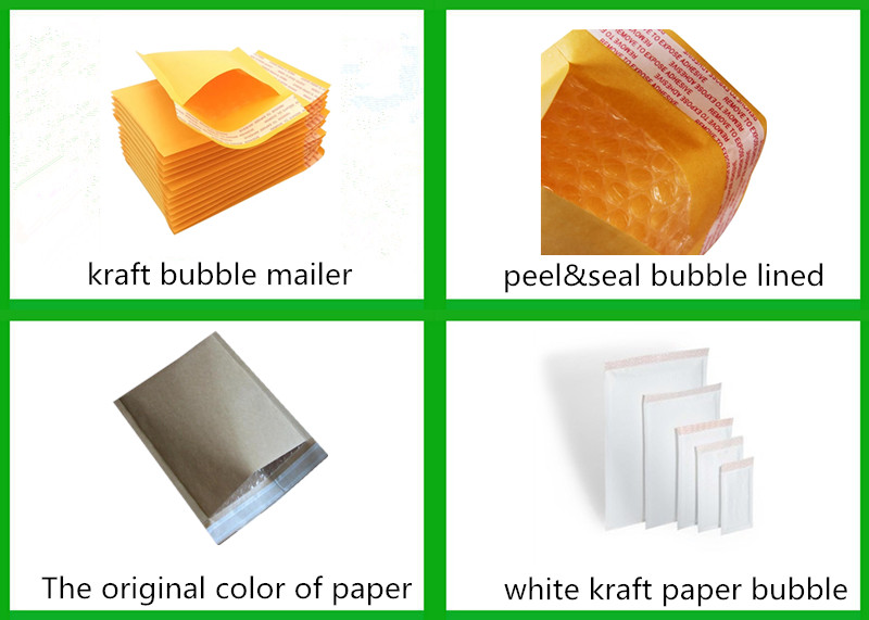 All kraft bubble mailers
