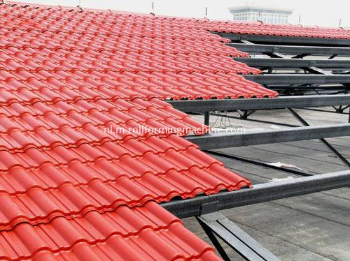 Hydraulic roof tile making machine Hydraulic roof tile making machine