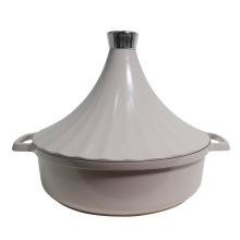 Classic Design Aluminum White Taji Soup Pot Set