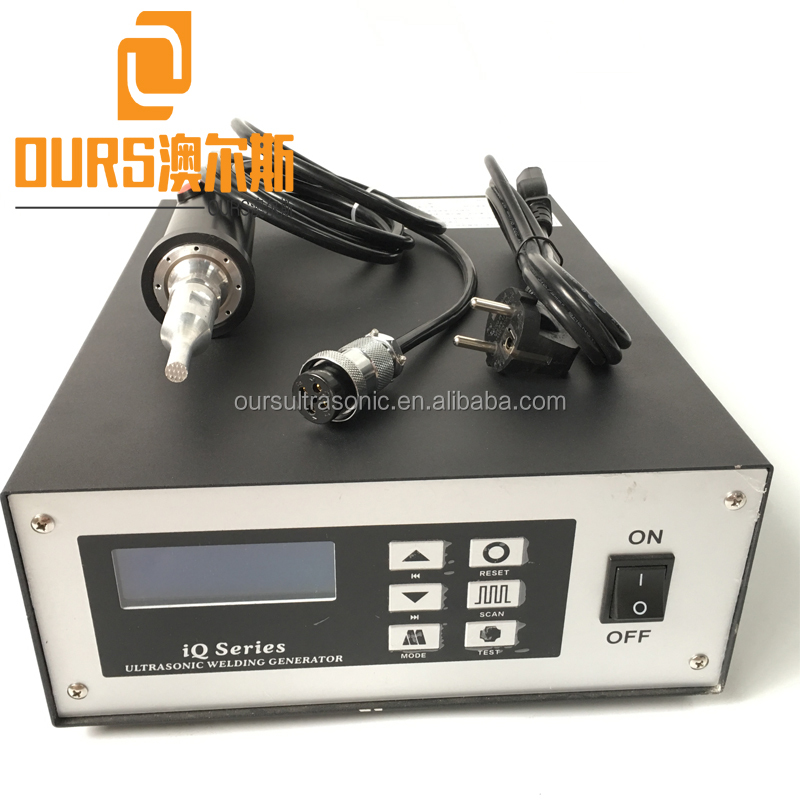 Handheld Ultrasonic Plastic Welder , 28KHz 800W Ultrasonic Spot Plastic Welding Machine