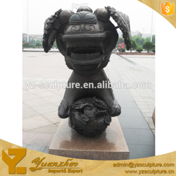 Outdoor Brass Lion Statue for Decoration
