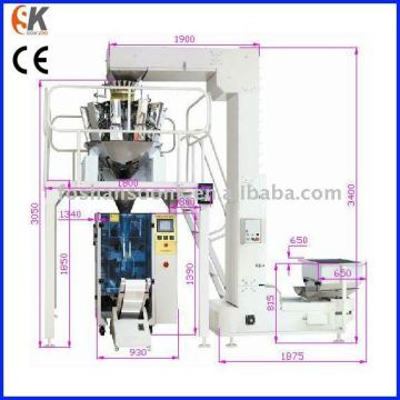 Brazil nuts automatic packaging machine