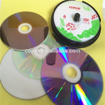 4.7gb high quality white blank dvd-r inkjet printable