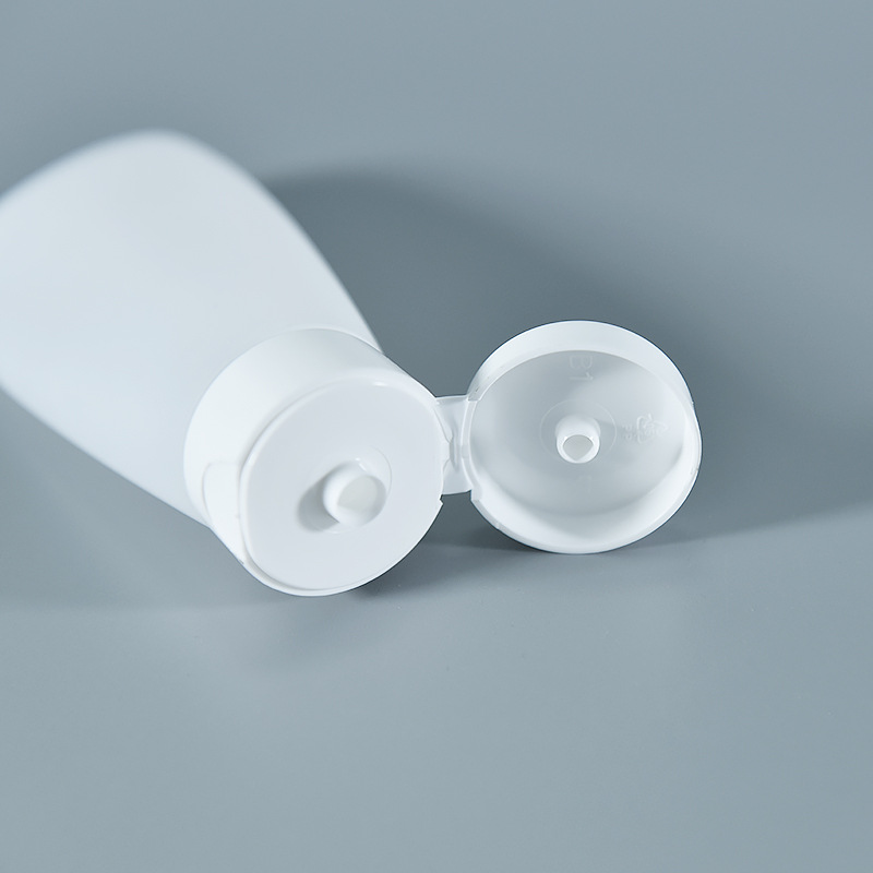 tubo de crema suave exprimible portátil de plástico PE personalizado
