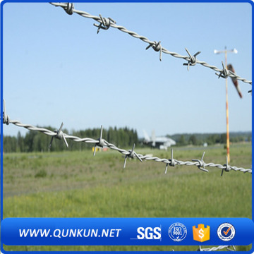 2017 galvanize barbed wire roller