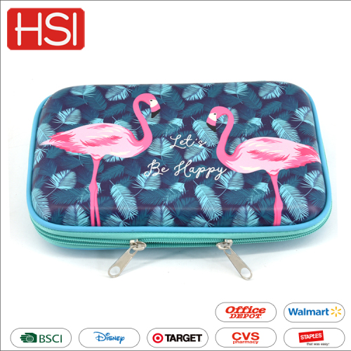 Eco-friendly school stationery manufacturer wholesale eva fashion large pencil pouch