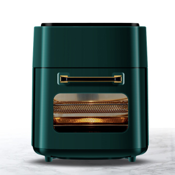 Modern Silver Crests Touch Screen Junwei HK-1015 15L Mini Air Fryer Smart Electric Oven and Roasting Oven