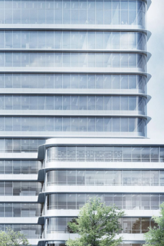 Architechetural curtain wall fluorocarbon powder coating