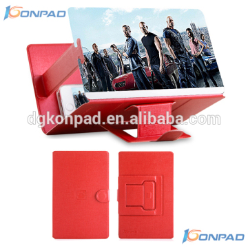 Newest portable video acrylic magnifier for samsung, for iPhone 6s and for iPhone 6s Plus