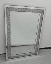 Crystal diamond rectangular Clear Mirror MDF mirror