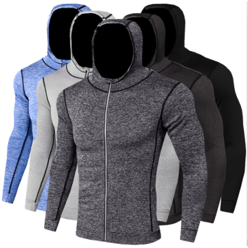 Men's autumn and winter sports shirt with hoodies