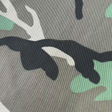 Industrial Camouflage Polycotton Twill Fabric for Uniforms