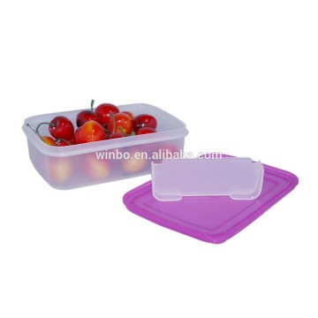 Square shape plastic crisper BPA free