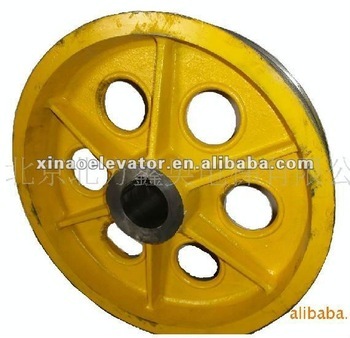 2015 hot!!! elevator traction sheave