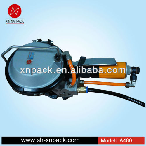 A480 pneumatic steel bundle strapping machine