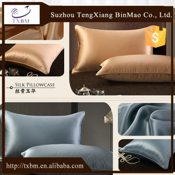 Luxury silk pillowcases in solid colors
