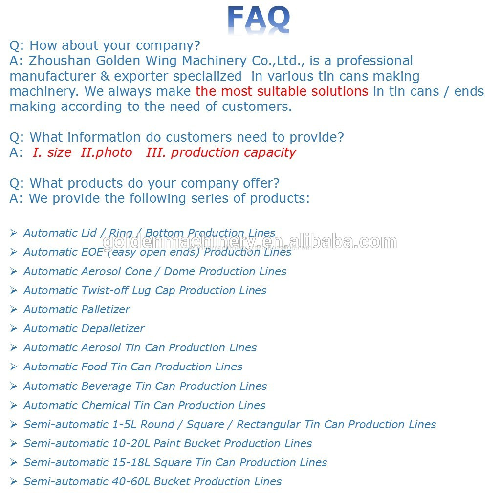 Automatic 1-5L Chemical Paint Tin Can  Making Machine
