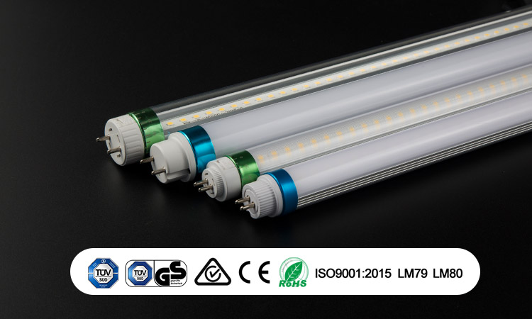 TUV/CE/ISO9001Yellow Red Pink LED tube