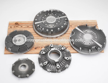 aluminum die casting parts with matt nickel finish