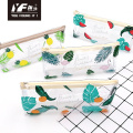 Custom hot sale fruit PU pencil case