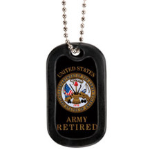 Us Army Retired Dog Tag[Dt-013]