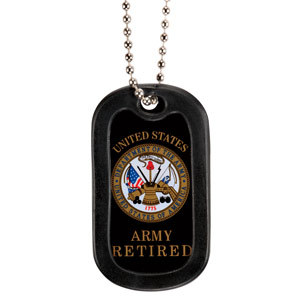 Us Army Retired Dog Tag[Dt-013]